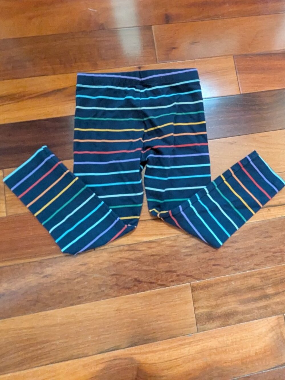 Primary Stripe leggings 4T